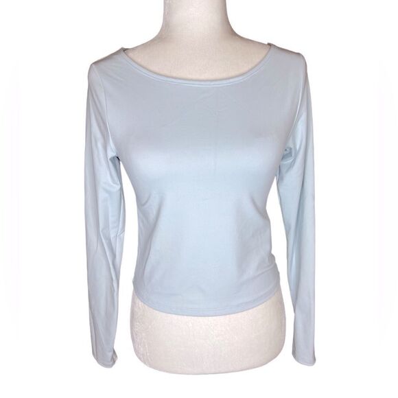 Abercrombie & Fitch soft A&F Collection seamless crew top size Small - Picture 1 of 5
